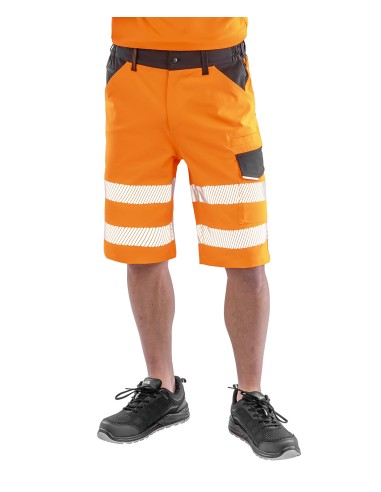 RES-R519X-Recycled Dynamic Stretch Safety Shorts